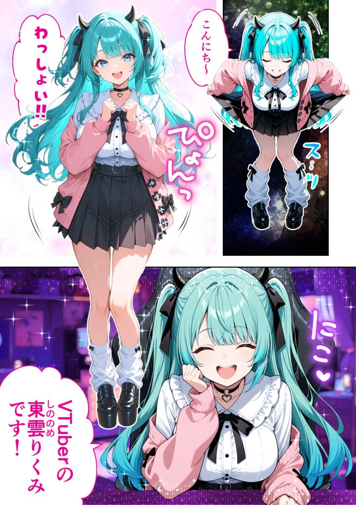 推しのVTuberが同じクラスの一軍ギャルだった件について｜無料｜『COMICアイル』新作001