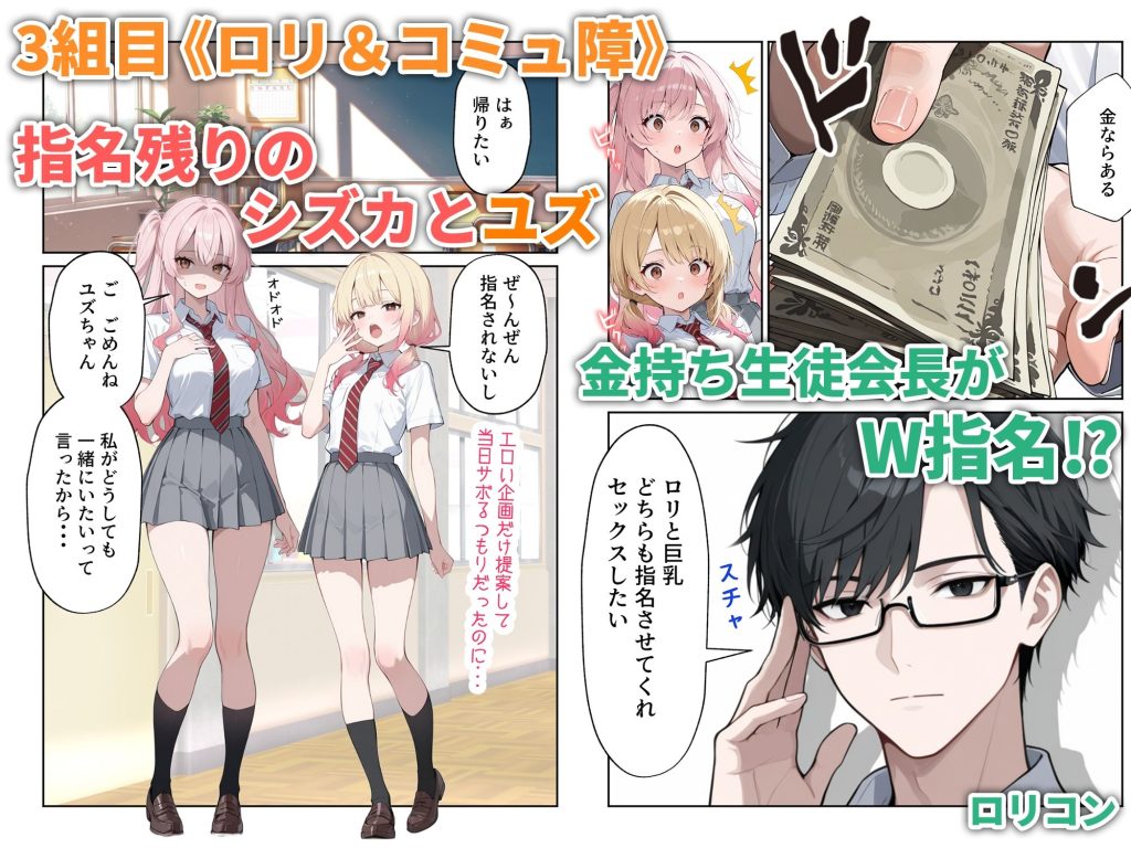 文化祭えっち JKの個室マッサージ喫茶で裏オプ甘々SEX（はーと）09