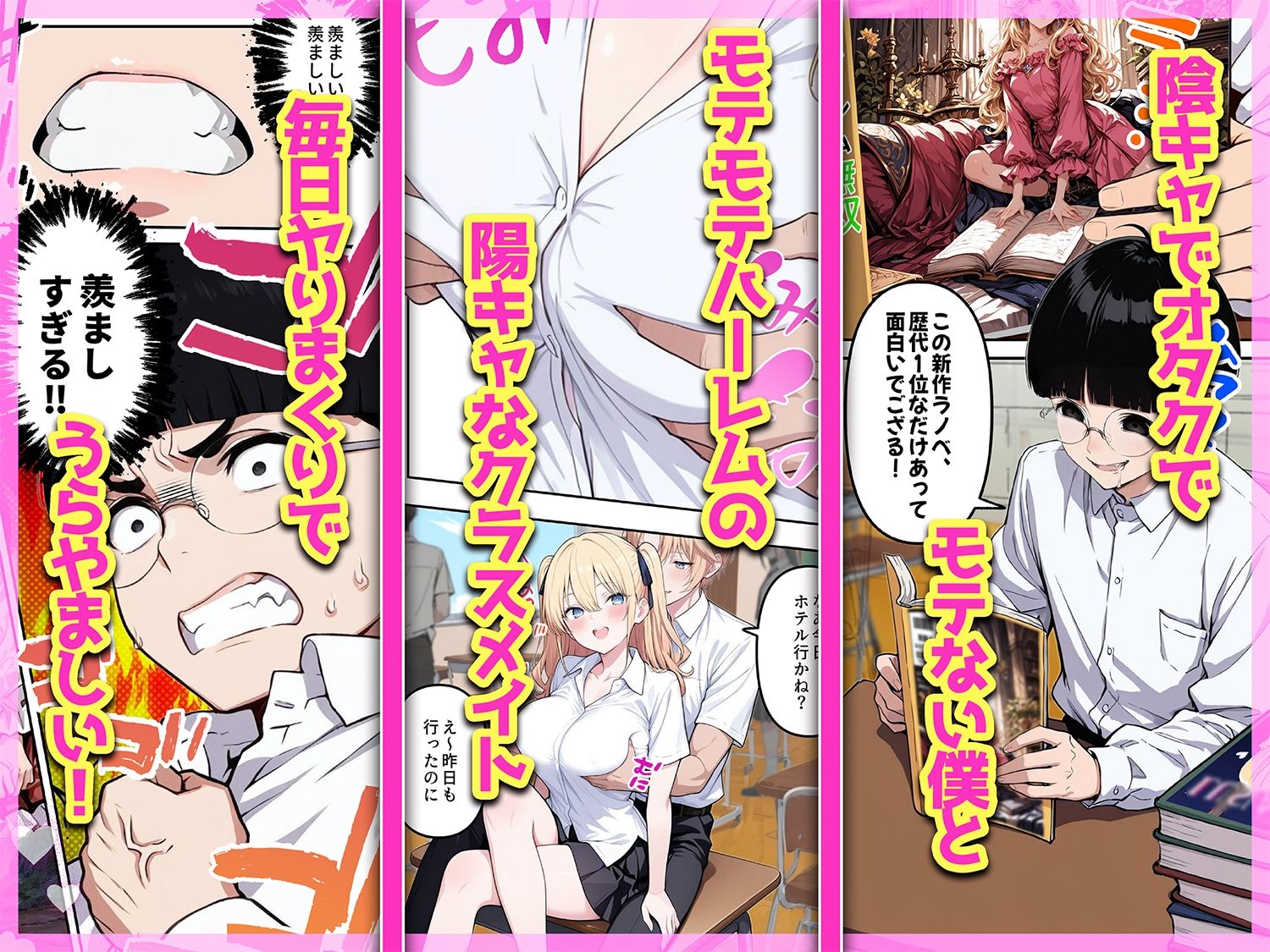 陰キャヲタクであればあるほど！モテる世界で僕はヤリチンになりました